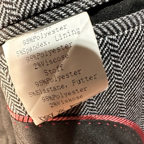 NWT Paul Jones Men's Herringbone Blazer Jacket Size XL - Picture 6 of 8